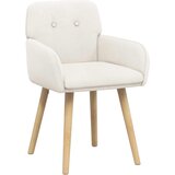 vidaXL Trpezarijske stolice 2 kom. Bouclé Krem 59 x 57 x 85 cm - Krem 2 | shoptok.hr