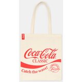 Sinsay Platnena shopper torba s tiskom Coca Cola | shoptok.hr