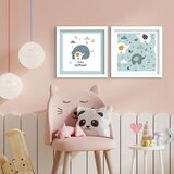Wallity slika 2P3333BCT-015, 2 dela, 33 x 68 cm Cene