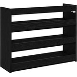  Stalak za cipele crni 80x25x62 cm od konstruiranog drva | shoptok.hr