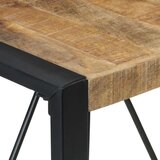 Blagovaonski stol 80 x 80 x 75 cm od grubog drva manga | shoptok.hr