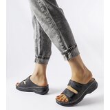 Gemre Black wedge sandals Fréchette | shoptok.hr