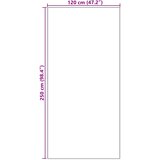  Otirač Ostalo Crna 120 x 250 cm Poliamid i PVC | shoptok.hr