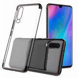 Nillkin elegance tanek silikonski ovitek za lg K40s - prozoren s črnim robom Cene