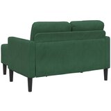 SOFA 2-sjed s ležaljkom u obliku slova L tamno zelena 125 cm | shoptok.hr