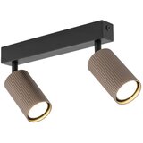 SPOT svetiljka TUNE 2xGU10/10W/230V crna/braon | Eponuda.com
