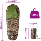 Vreća za spavanje u obliku mumije za odrasle 3-4 godišnja doba | shoptok.hr