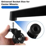 DAJAVE kovinsko podnožje za pisarniški stol 70 cm | Shoptok.si