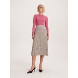 Reserved plisirano midi krilo - večbarvno | Shoptok.si