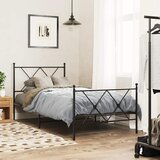  Metalno zamjensko uzglavlje crno 90 cm | shoptok.hr