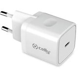 Celly punjač 18W usb-c + bluetooth slušalice bela | ePonuda.com