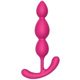 DREAMTOYS Cheeky Love - analni dildo s perlama (ružičasti) | shoptok.hr