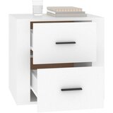 Maison Chic Nočna omarica - Nočna miza bela 50x39x47 cm, (21688259) | Shoptok.si
