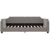  Izvlečna dnevna postelja temno taupe 80x200 cm blago, (20787833) | Shoptok.si
