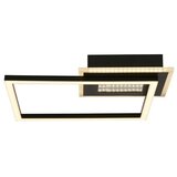 Searchlight 44250BK - led prigušiva stropna svetiljka quadrate LED/24W/230V 36x36 cm | Eponuda.com