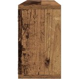 Police na zidu s policom Zidne 4 pcs Staro drvo 80 x 15 x 26 cm | shoptok.hr