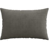  Presvlaka za jastuk 2 pcs HEERLEN Tamnosiva 40 x 60 cm Kord | shoptok.hr