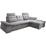 MID.YOU KOTNA SEDEŽNA GARNITURA, mikrovelur siva | Shoptok.si