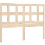 Maison Chic posteljno vzglavje - vzglavna omarica - nočna omarica 140,5x4x100 cm trdna borovina, (21704551) Cene