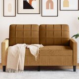  Dvosjed smeđi 120 cm baršunasti | shoptok.hr