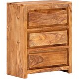 Ladičar 60 x 33 x 75 cm od masivnog bagremovog drva | shoptok.hr