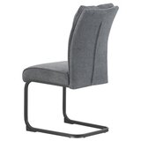 MID.YOU Set Nihajnih Stolov Frieda, Antracit, 2 Kos | Shoptok.si