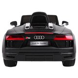  Licenciran avto na akumulator Audi R8 Spyder RS – črni/lakirani | Shoptok.si