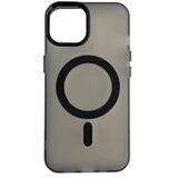 Silikonska futrola Magsafe FLURO COLOR Iphone 13/14 CRNA  Silikonska futrola Magsafe FLURO COLOR Iphone 13/14 CRNA Slike