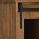 vidaXL Bivak HALDEN z drsnimi vrati 80x40x80 cm Masivni les | Shoptok.si
