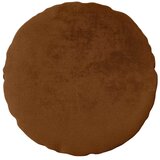  Presvlaka za jastuk 6 kom. HEERLEN Svijetlosmeđa Promjer 60 cm - Osnovni Svijetlosmeđa Promjer 60 cm | shoptok.hr