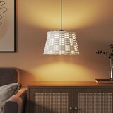  Sjenilo za stropnu svjetiljku bijelo Ø 38 x 23 cm od pruća | shoptok.hr