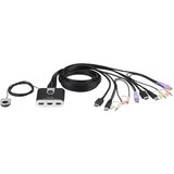  Kvm switch aten CS692 2-Port USB/3xHDMI/6xUSB/3xAudio | ePonuda.com