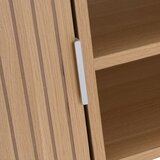 Casa Selección TV komoda u dekoru hrasta u prirodnoj boji 120x45x40 cm Mid-Lines – | shoptok.hr