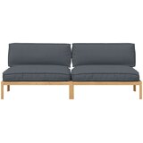  Set sofe Antracit 240 x 92 x 69 cm Čvrsto drvo akacije | shoptok.hr
