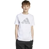 Adidas Majica za dečake J Camo T, JV5077, Bela | ePonuda.com