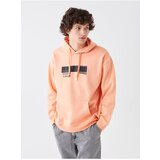 LC Waikiki Men's Long Sleeve Printed Hoodie Cene