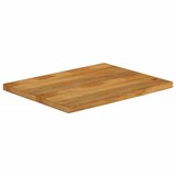 Stolna ploča sa živim rubom 70x60x2,5 cm od masivnog drva manga | shoptok.hr