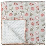 Minky odeja s cofki | Shoptok.si