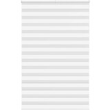 vidaXL zebra senčilo bela 150x230 cm tkanina širina 145,9cm poliester, (22047138) Cene