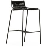Marckeric Črn kovinski barski stol (višina sedeža 65 cm) Emily – | Shoptok.si