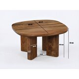 MID.YOU KLUBSKA MIZA, rjava | Shoptok.si