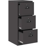 Kabinet za datoteke s ladicama Crna 44 x 50 x 106.5 cm | shoptok.hr