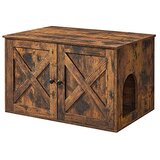 Songmics PCL002X01 PLADENJ CAT CAVIT VINTAGE RJAV, (21389974) Cene