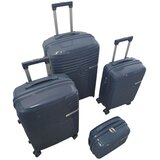Prolinetech Premium set putničkih kofera 4/1 Misty Blue Slike