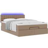  Otomanski krevet s madracima i LED 140x190cm umjetna koža | shoptok.hr