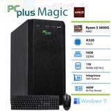 PCPLUS magic amd ryzen 5 5600g 16gb 1tb nvme ssd windows 11 Cene