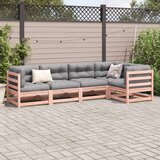  5-dijelni set vrtnih sofa od masivnog drva duglazije | shoptok.hr