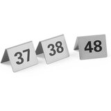 Hendi Informacijska tablica ŠTEVILKA TABELA 37-48 nerjaveče jeklo, set 12 kos. - 663875, (21389782) | Shoptok.si
