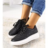 Gemre Black Platform Sneakers Michael | Shoptok.si