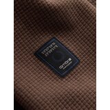 Ombre Lightweight unzipped men's jacket with quilted front - brown | shoptok.hr